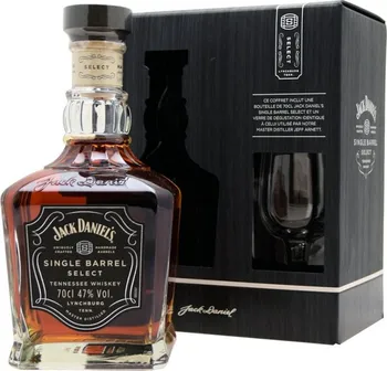 Whisky Jack Daniel´s Single Barrel 47 % 0,7 l + 1x sklenička