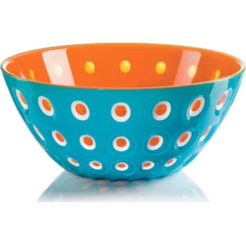 Guzzini Mísa Le Murrine 25 cm modrá, oranžová, bílá