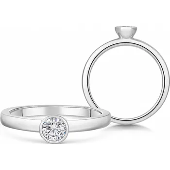 Prsten SOFIA DIAMONDS zlatý zásnubní prsten s diamantem 0,25 ct BDRB00078WG