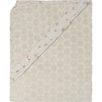 Bebe-Jou Ručník s kapucí froté Bébé-Jou Fabulous Wish Grey" "Barva:Krémová|Materiál:100% bavlna|Motiv:Wish Grey|Rozměry:85 x 75 cm|Výrobce:Bébé-jou|