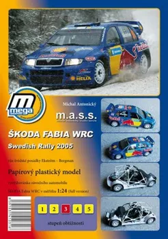 Papírový model Škoda Fabia WRC ADAC Swedish Rally 2005 - Nakladatelství MegaGraphic