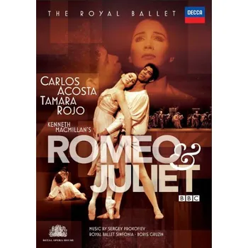 Hudba Sergej Prokofjev / Tamara Rojo, Carlos Acosta, Kenneth Macmillan - Romeo a Julie / Romeo & Juliet (DVD, 0743337)
