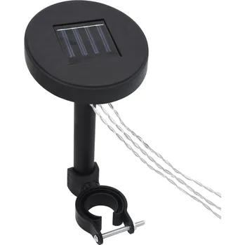 Venkovní osvětlení vidaXL Světelné LED řetězy pro party stan se solárním panelem