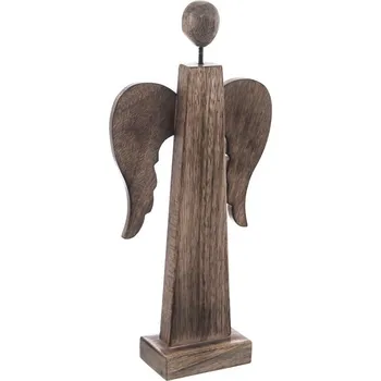 Vánoční dekorace Anděl mango 3D 18x6,5x38 cm