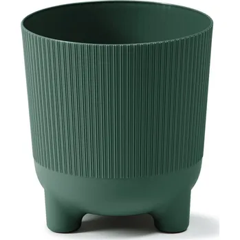 Květináč Plastový květináč Aria jumper 140 mm avokádo (136264 007 LA216 ARIA avokado jumper 140)