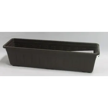 Truhlík Truhlík Gardenflor 60 cm hnědý samozavlažovací