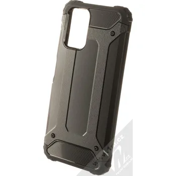 Pouzdro na mobilní telefon 1Mcz Armor odolný ochranný kryt pro Xiaomi Redmi Note 10, Redmi Note 10S, Poco M5s celočerná (all black)