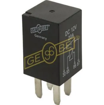 Auto elektroinstalace Spínací mikro relé - 12V 20A 4výv.