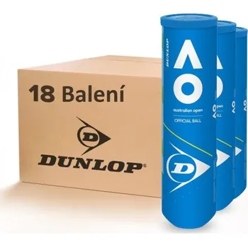 Tenisový míč Dunlop Sport Australian Open žlutý 72 ks