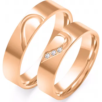 Prsten SOFIA zlatý pánský snubní prsten ZSO-351MRG