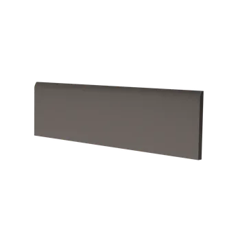 Dlažba Rako Taurus Color 07 Dark Grey TSAKF007, sokl, tmavě šedý, matný, hladký, 30 x 8 x 0,8 cm