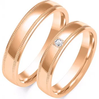 Prsten SOFIA zlatý pánský snubní prsten ZSO-219MRG