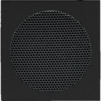 vypínač Kryt pro reproduktor s kulatou mřížkou 5016H-A00075 63 onyx Levit ABB