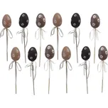 Dekorace-Vejce na špejli malá