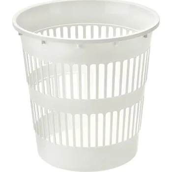 Odpadkový koš Koš na papír 12L krémový