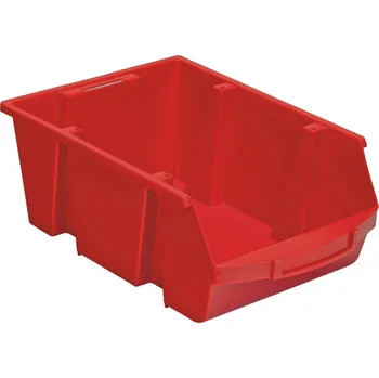 Úložný box VISO SPACY5R skladový box , (š x v x h) 300 x 175 x 445 mm, červená, 1 ks