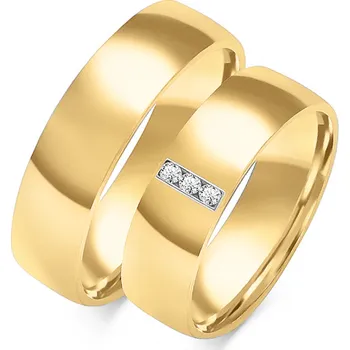Prsten SOFIA zlatý pánský snubní prsten ZSO-121MYG