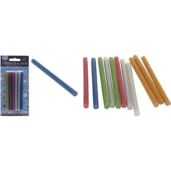 Tavná pistole Náhradní tavné tyčky barevné 12 ks