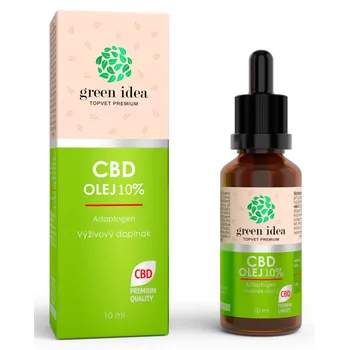 CBD GREEN IDEA CBD olej 10 % 10 ml