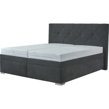 Postel Sconto GELA 180 x 200 cm antracitová