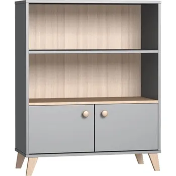 Dětská skříň Faktum Polouzavřená skříňka Faktum Colette Grey" "Barva:šedé|Typ:komody|