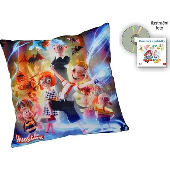 Polštář Polštář+CD Hurvínek 30x30, Loutky