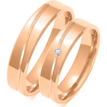 Prsten SOFIA zlatý pánský snubní prsten ZSO-64MRG