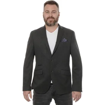Pánské sako Pierre Cardin Sako Lucas Tmavě šedá 50