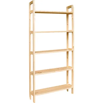 regál dřevěný regál z masivního dřeva borovice Regál 2 hloubka 30 cm jandr