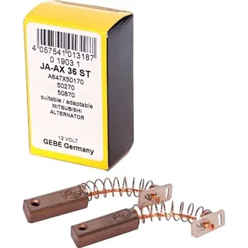 Alternátor Sada uhlíků alternátoru - Mitsubishi A647X50170 GE JAAX 36 ST