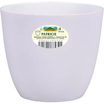 Obal na květináč Obal na květník PATRICIE MODERN plastový matný d15x13cm