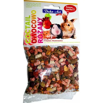 Krmivo pro hlodavce JUKO Coctail Dako pro hlodavce,sušené ovoce 63/3x10ks