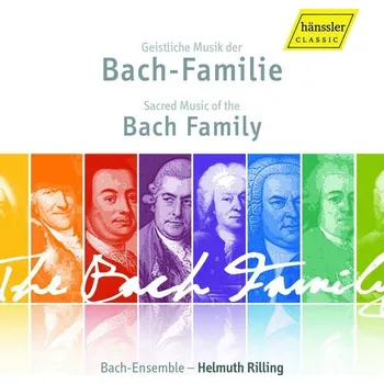 Česká hudba Johann Sebastian Bach Sacred Music of the Bach Family (H. Rilling) (3CD)