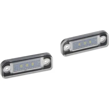 Přídavný světlomet LED osvětlení SPZ do vozu Mercedes C, E, CLS, SLK - STM RZMB08