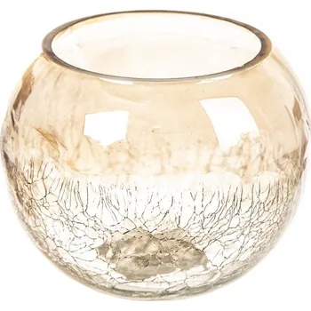Svícen Svícen sklo 10x10x8 cm