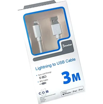 Datový kabel Kabel USB - typ A / USB Apple Lightning 8 pin 3,0m