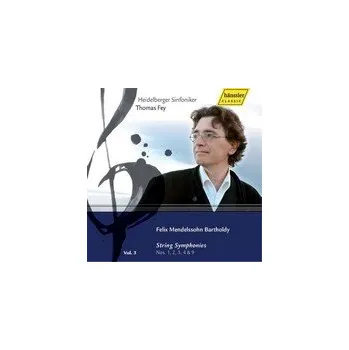 Česká hudba Felix BARTHOLDY MENDELSSOHN String Symphonies Nos. 1,2,3,4 + 9