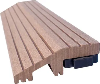 Nextwood WPC ukončovací lišta dlaždic rovná 300 x 75 mm