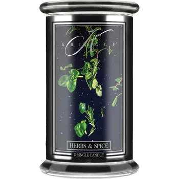 Svíčka Kringle Candle svíčka Reserve Herbs & Spice (sójový vosk), 623 g