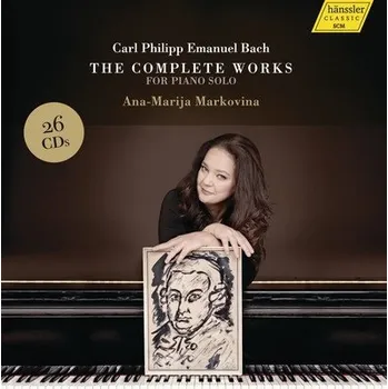 Česká hudba Carl Philipp Emanuel BACH The Complete Works For Piano Solo (Ana-Marija Markovina, 26CD)
