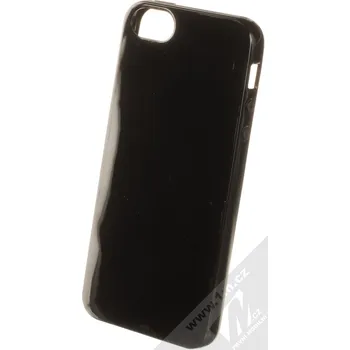 Pouzdro na mobilní telefon 1Mcz Jelly TPU ochranný kryt pro Apple iPhone 5, iPhone 5S, iPhone SE černá (black)