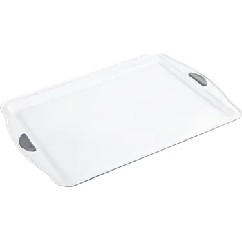 Květináč Plech 43x30x2 kerami. CERA stříbrná