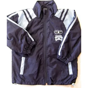 Bunda dětská jarní - podzimní AUTÍČKO modrá - vel.104