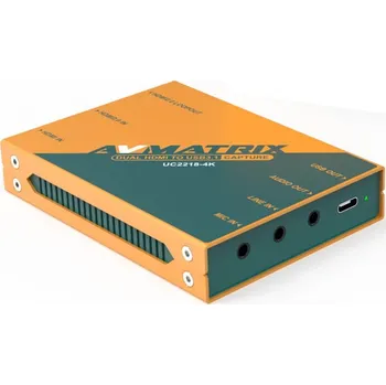 Video kabel AVMATRIX UC2218-4K Dual HDMI to USB 3.1 Type-C Video Capture