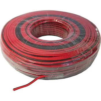 Auto elektroinstalace Vodič CYA H05V-K 2 x 0.75 mm černo červený