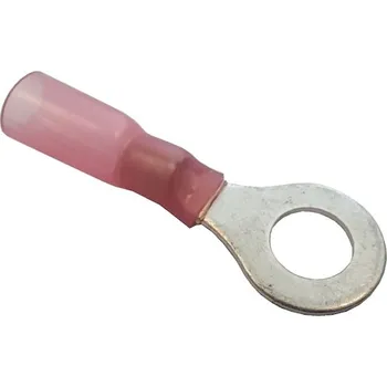 Auto elektroinstalace Kabelové oko 3 mm pro kabel 0,5-1,5 mm2 se smršťovací izolací