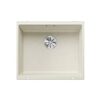 Granitový dřez Blanco SUBLINE 500 U InFino Silgranit bílá soft - 527170