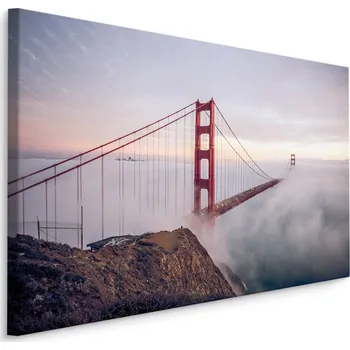 MyBestHome BOX Plátno Golden Gate Bridge, San Francisco II. Varianta: 40x30