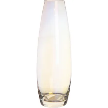 Váza Váza sklo perleť 9x9x25 cm
