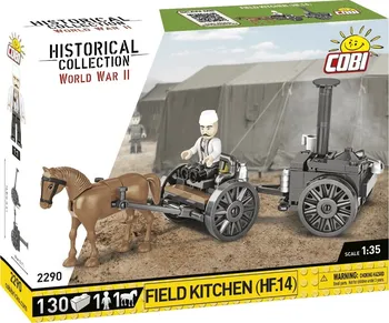 Stavebnice COBI COBI World War II 2290 Německá polní kuchyně HF.14